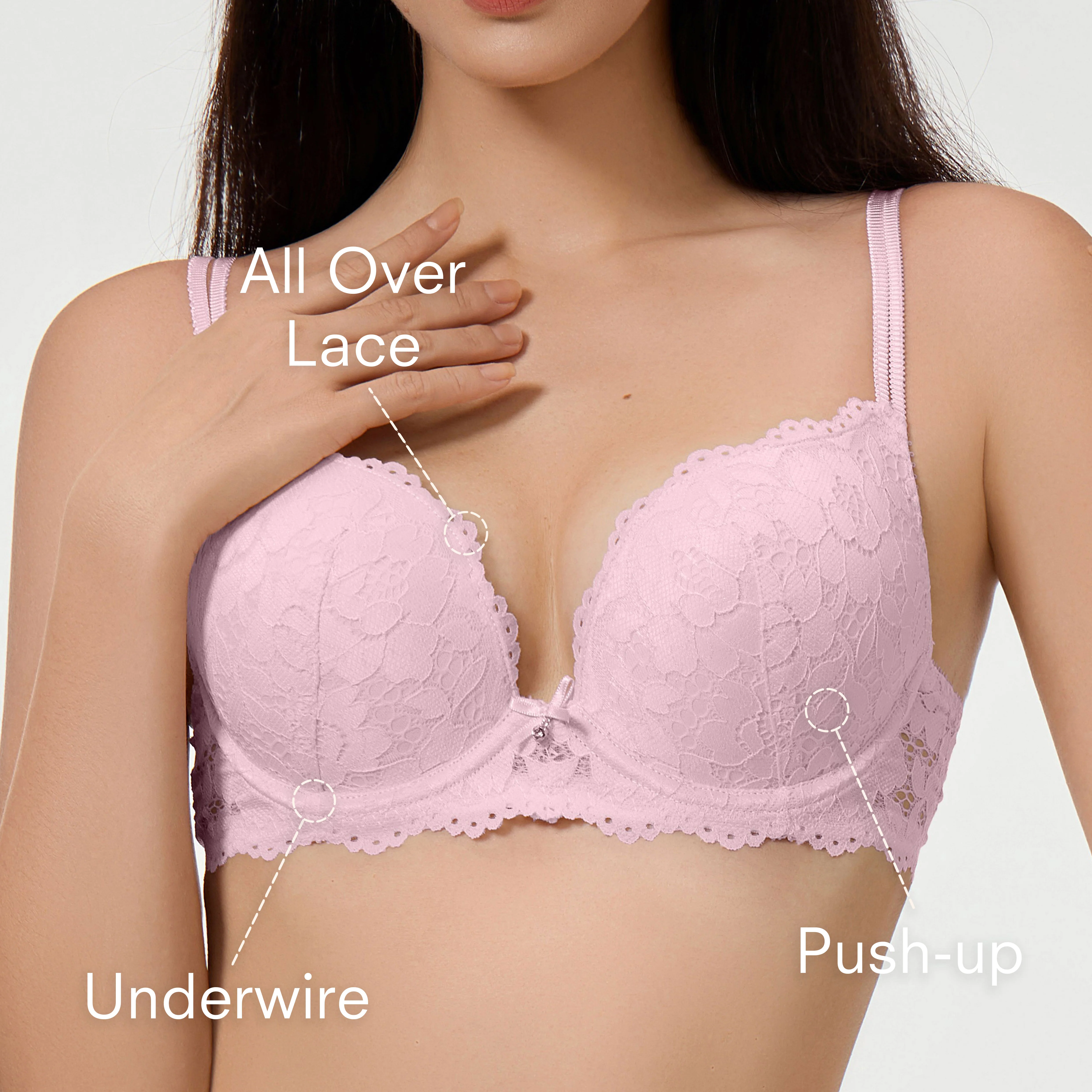 Date Night Lace - Push-Up Bra