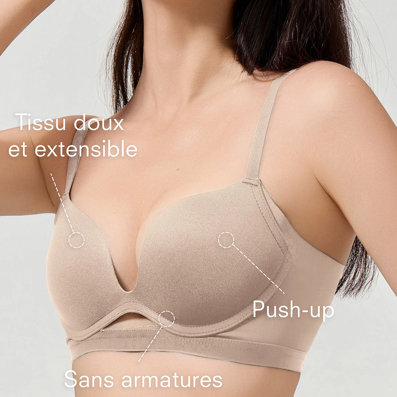 Office Elegance - Wireless Push-up Bra OTO